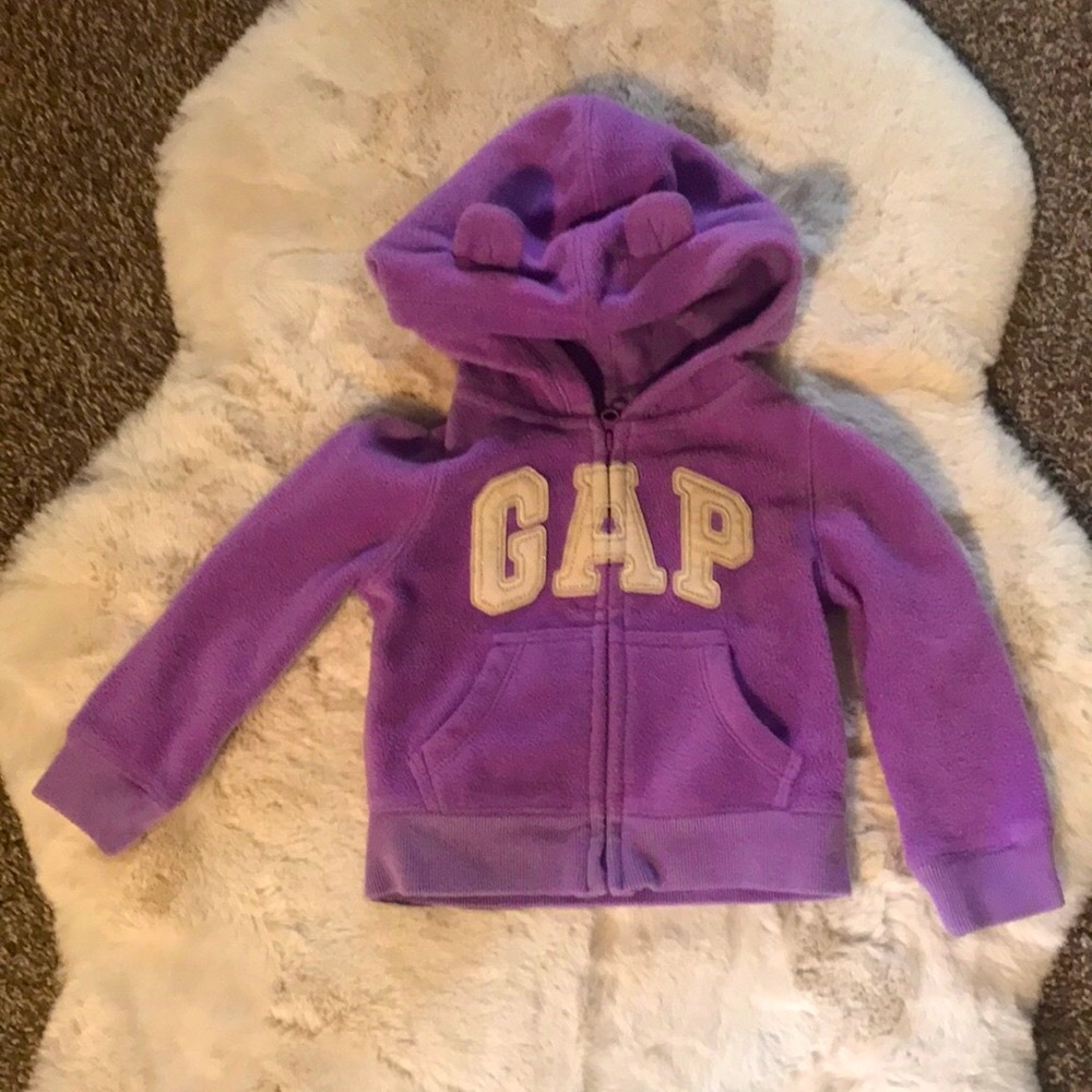 Baby gap zip up hoodie.